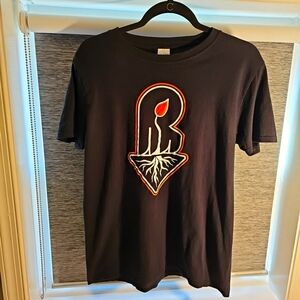 NHL Philadelphia Flyers Mens T- Shirt Medium Rare Logo Black Hockey